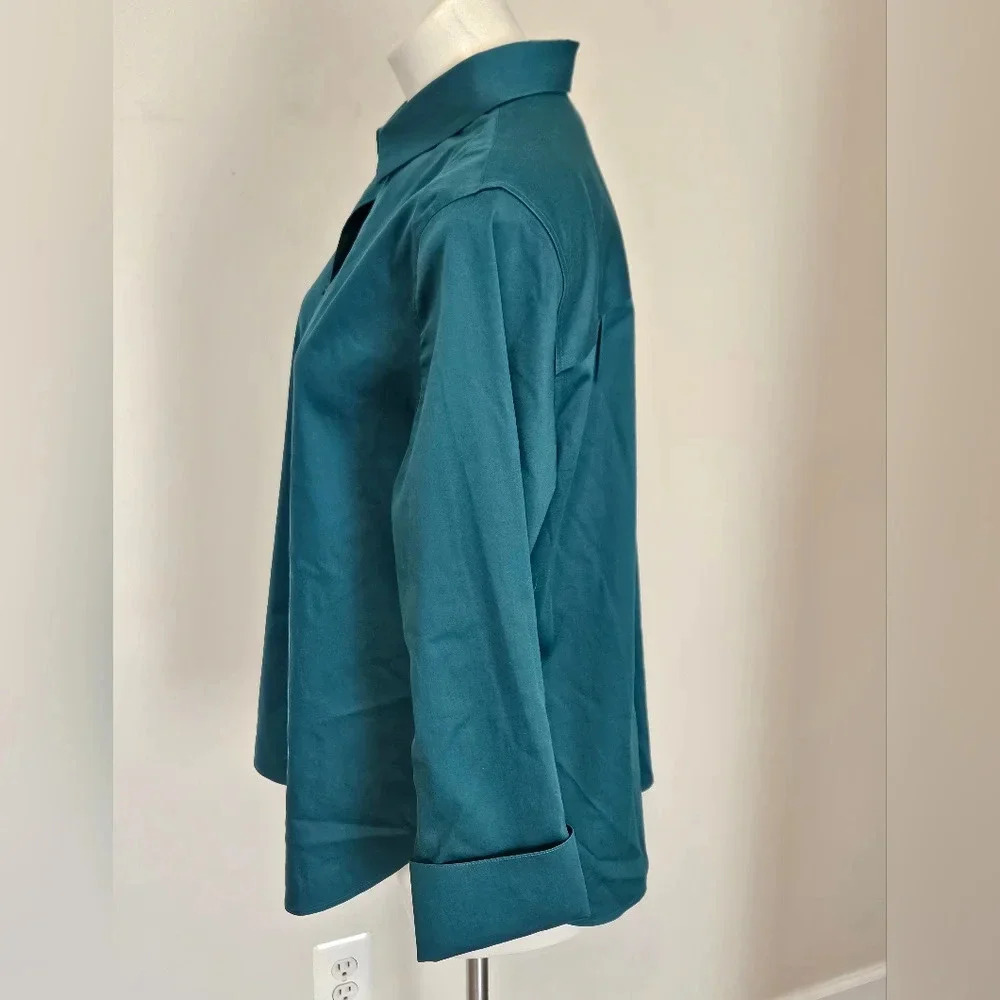 Chico's EUC Button Down Size 14 - image 5